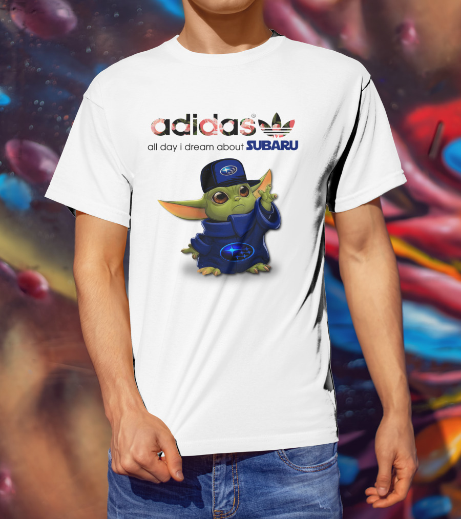 All Day I Dream About Subaru Yoda Character T-Shirt