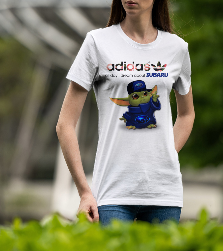 All Day I Dream About Subaru Yoda Character T-Shirt