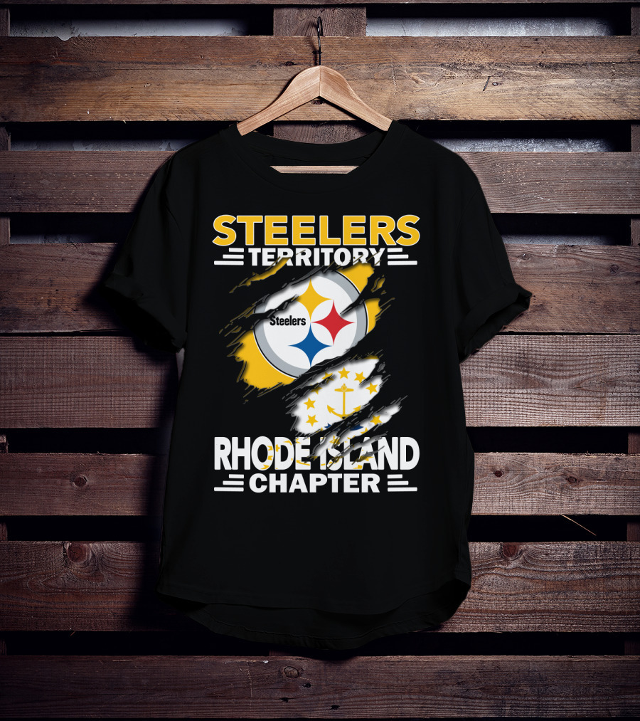 Steelers Territory Rhode Island Chapter Fan Pride T-Shirt