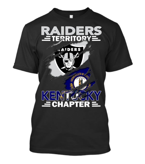 Raiders Territory Kentucky Chapter Commonwealth Seal And Shield T-Shirt