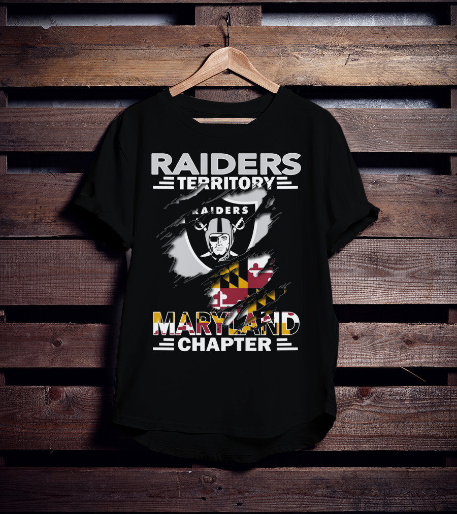 RAIDERS Territory Maryland Chapter T-Shirt
