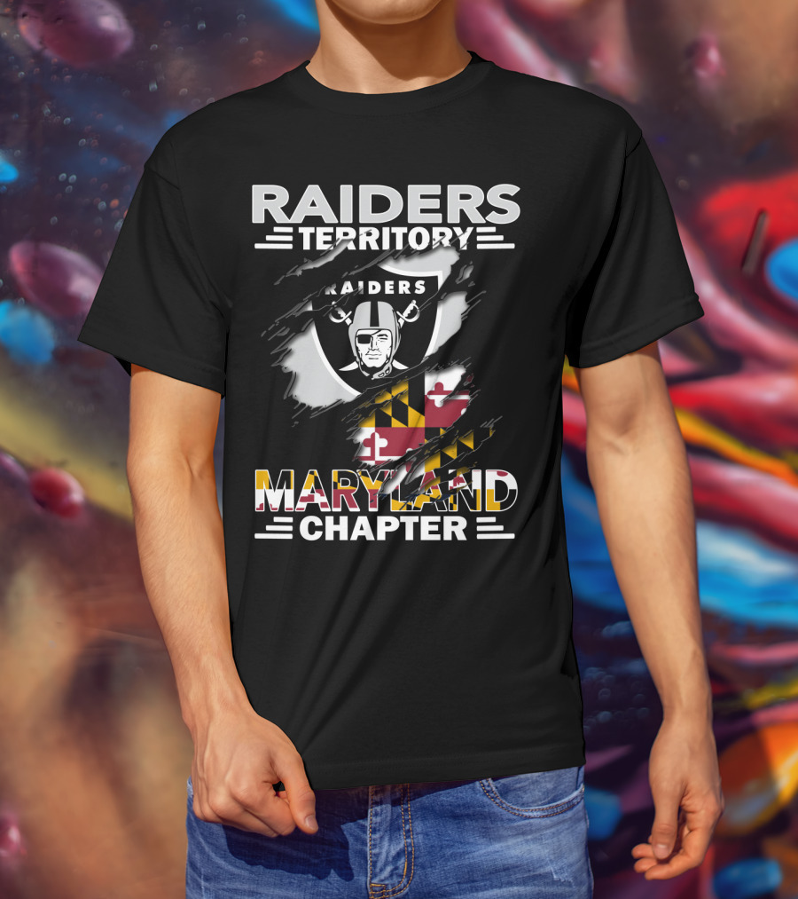 RAIDERS Territory Maryland Chapter T-Shirt