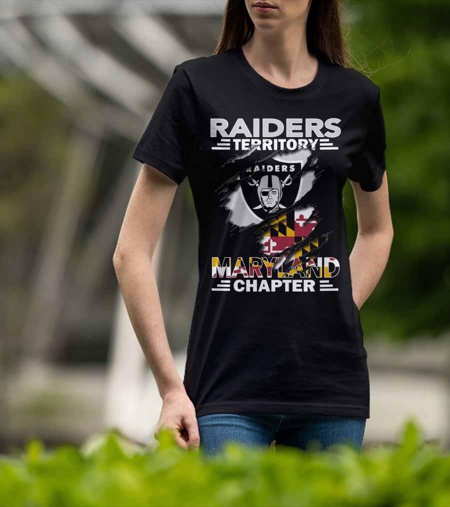 RAIDERS Territory Maryland Chapter T-Shirt
