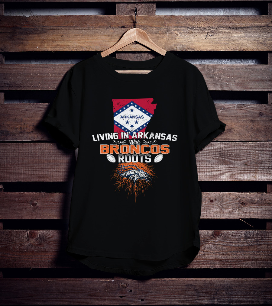 Arkansas Life With Broncos Football Heritage T-Shirt