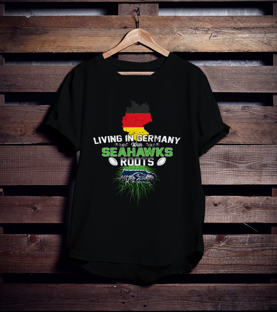 Seahawks Roots In Germany: A Unique Nfl Fan Experience T-Shirt