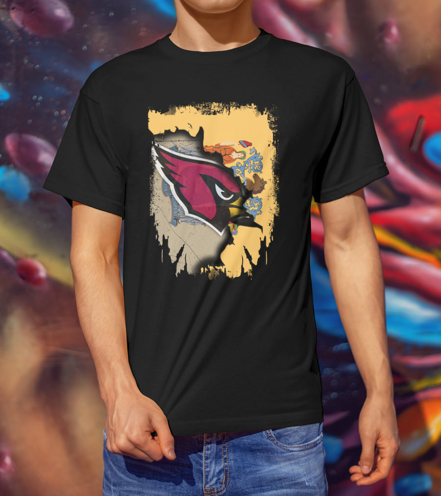 Together New Jersey State With Cardinals T-Shirt