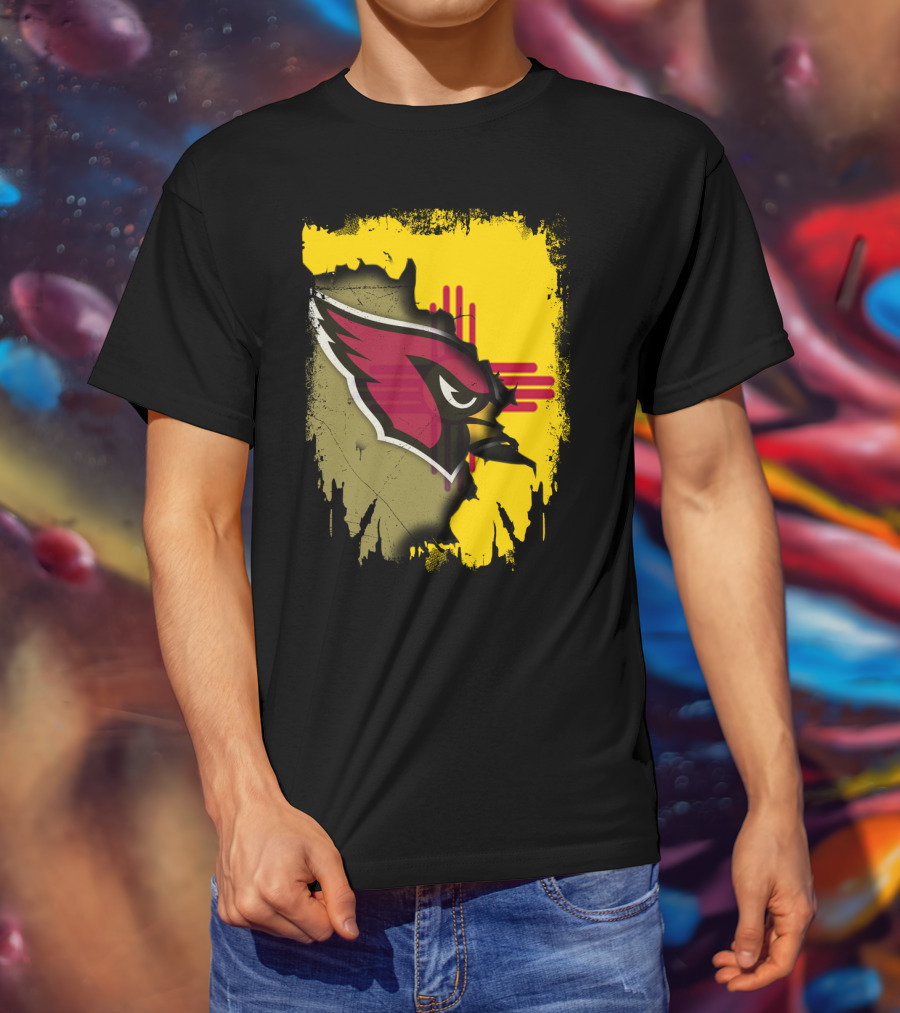 Together New Mexico Flag With Cardinals T-Shirt