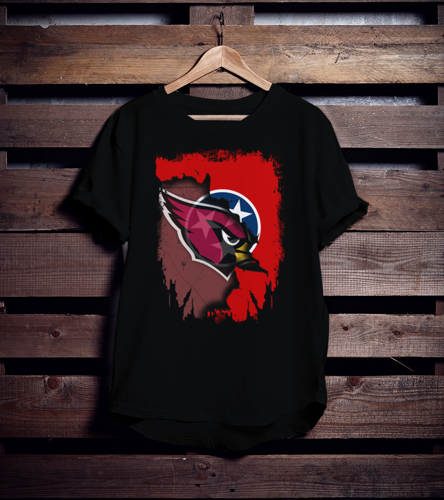 Together Tennessee Cardinals State Flag Fusion T-Shirt