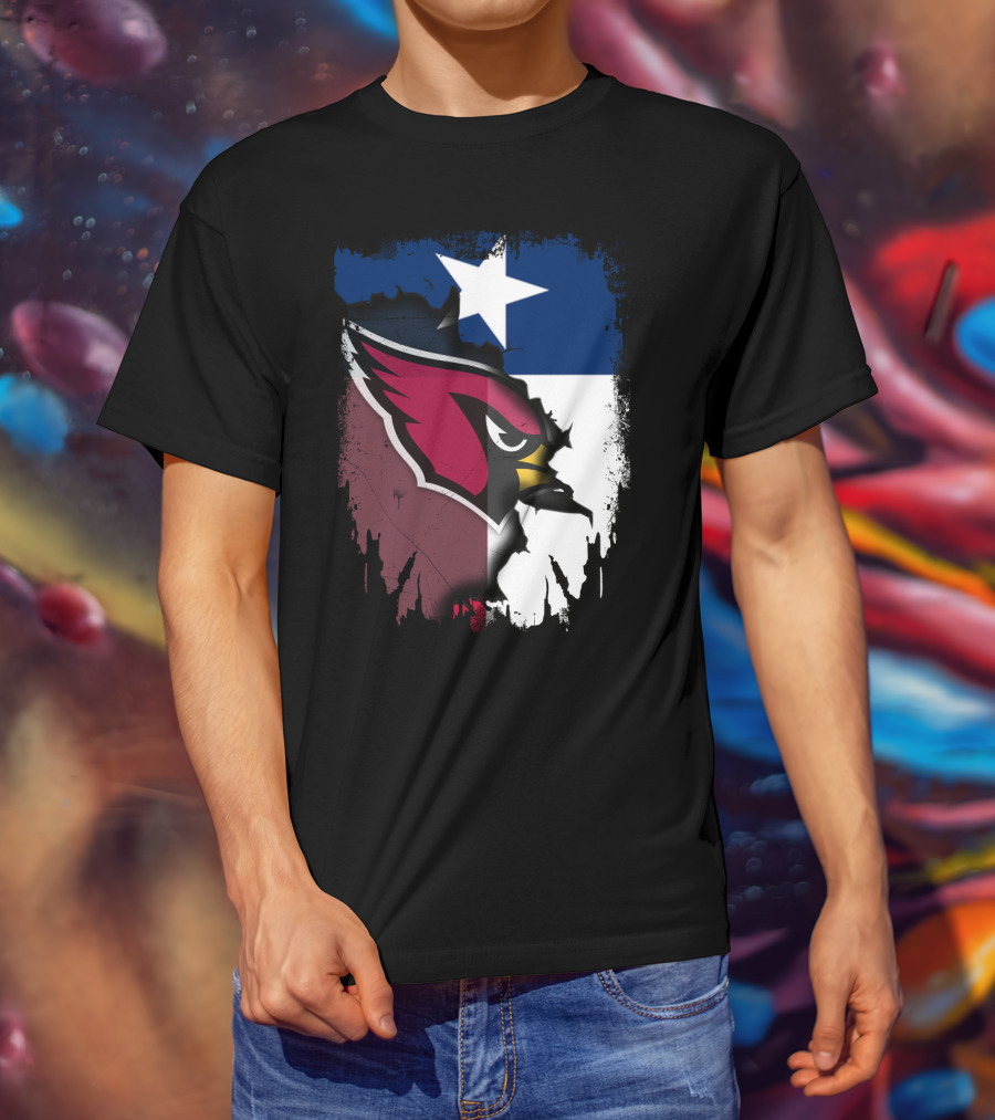 Texas Cardinals United Flag T-Shirt