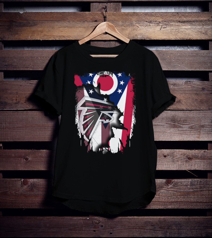 Together Ohio Falcons Flag Collaboration T-Shirt