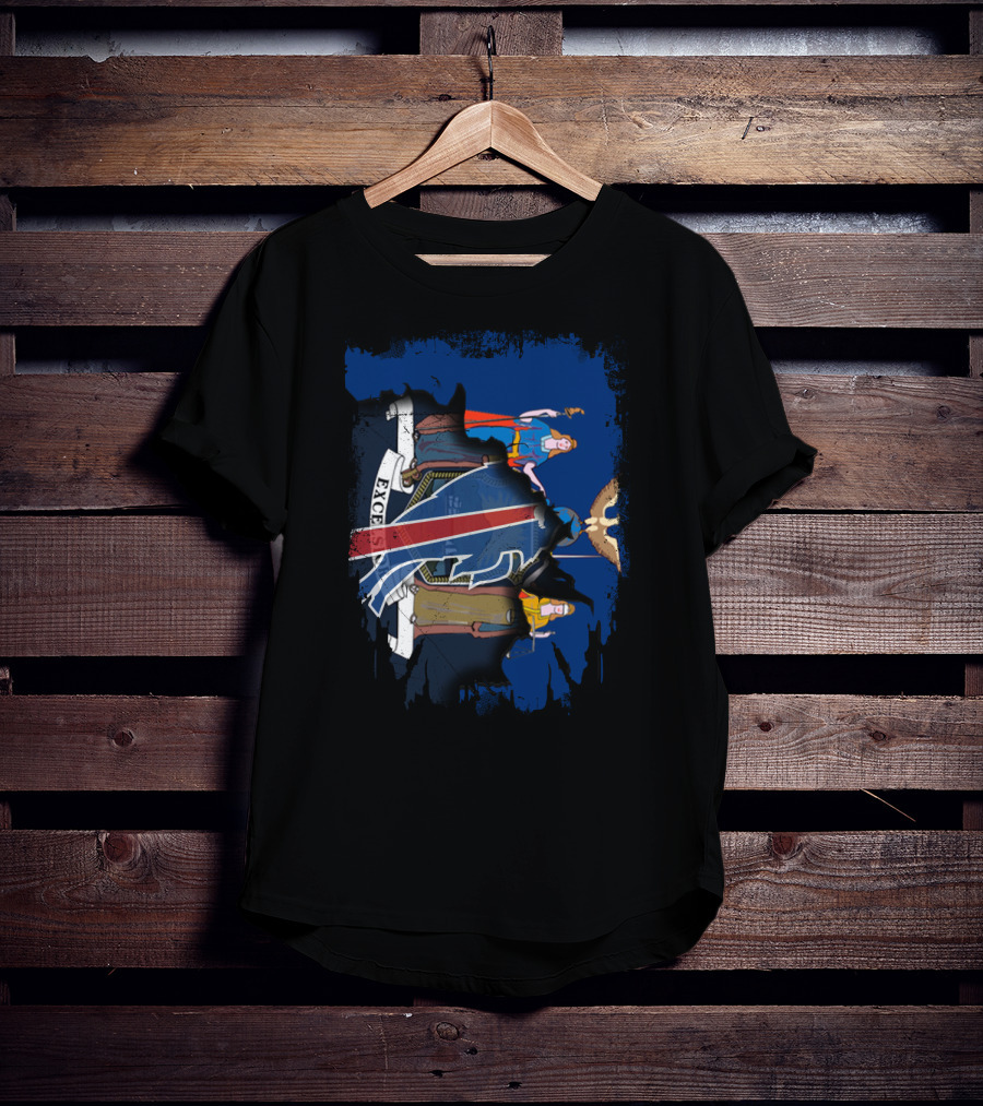 Together New York Emblem With Bills Crest T-Shirt