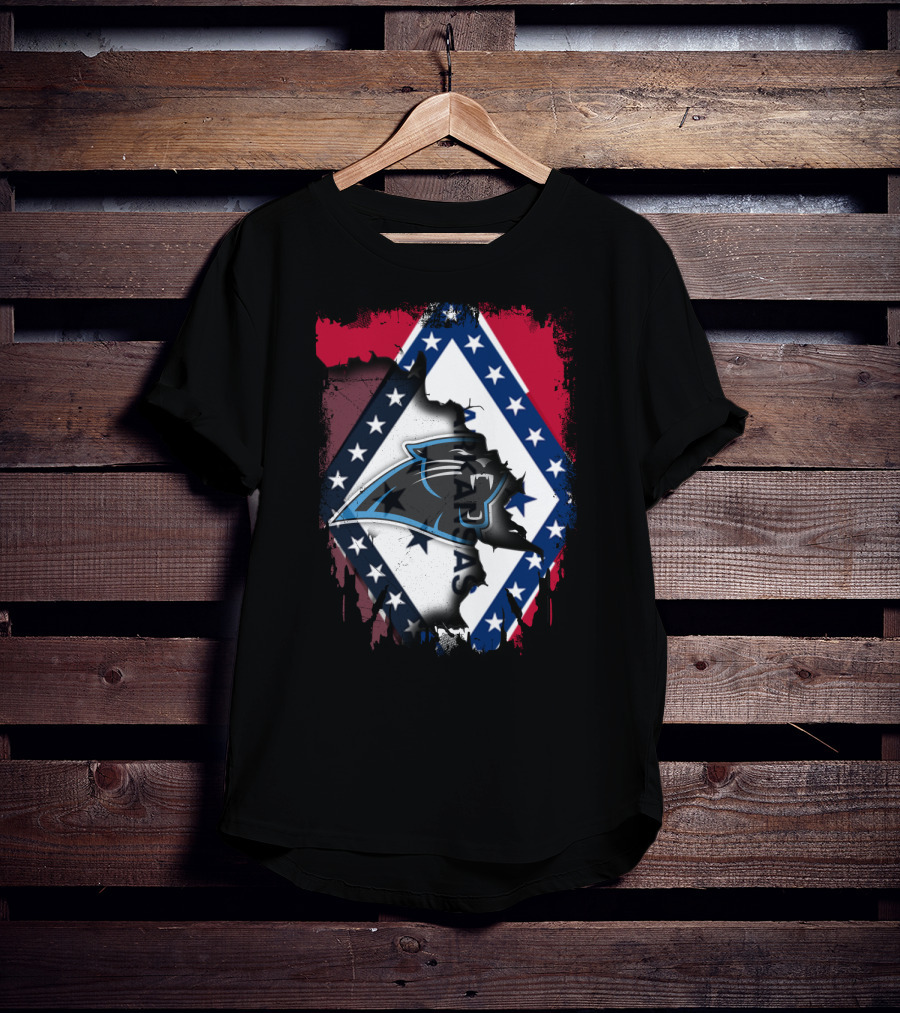 Together Arkansas Panthers American Flag Fusion T-Shirt