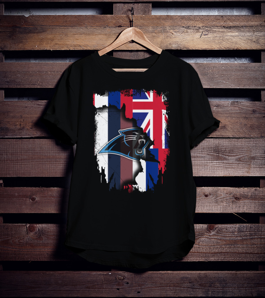 Together Hawaii Panthers Union Flag Fusion T-Shirt