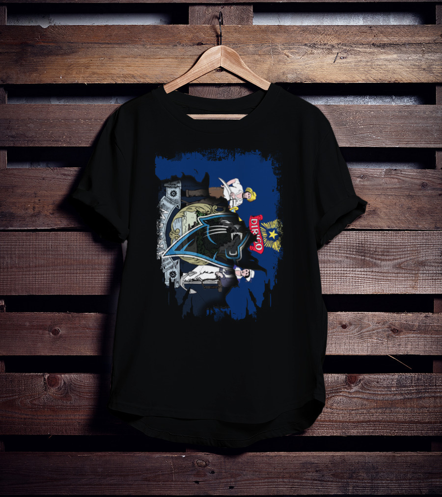 Maine Dirigo With Carolina Panthers Logo Integration T-Shirt