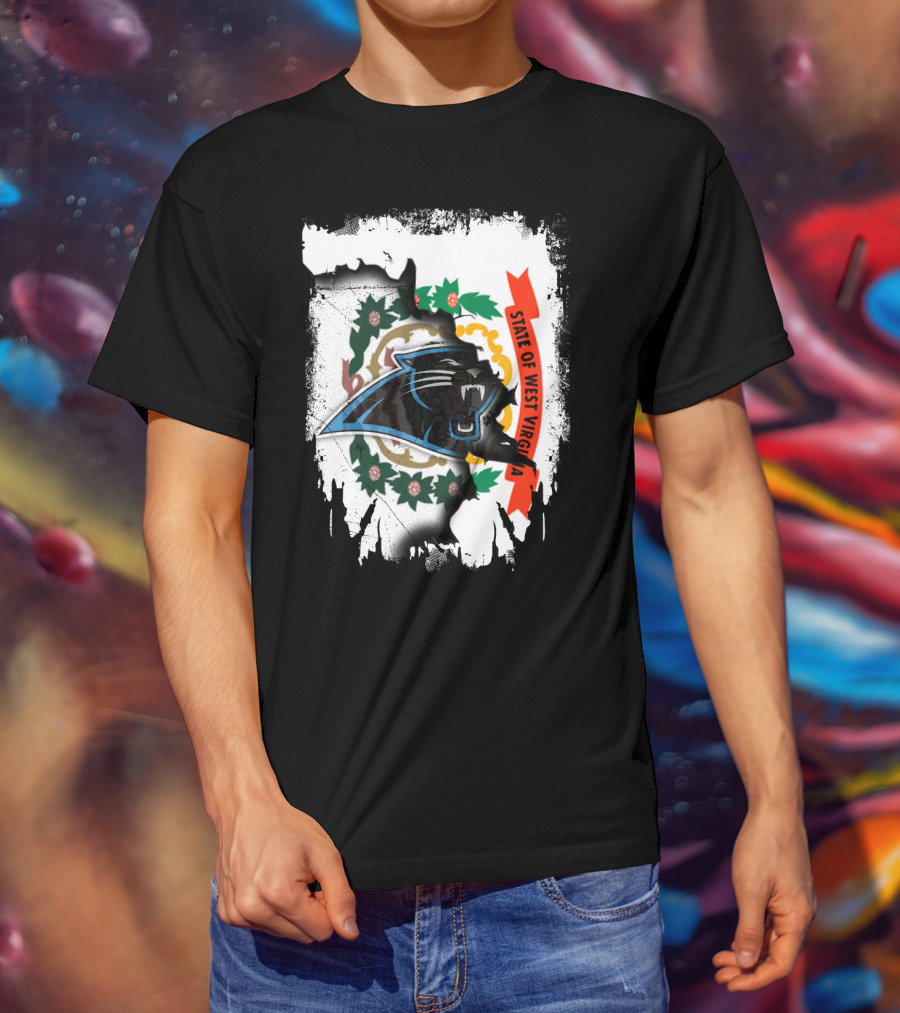 Together West Virginia State With Panthers T-Shirt
