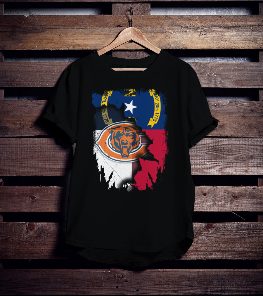 Together North Carolina Flag And Bears T-Shirt