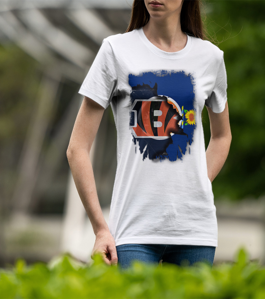Kansas Bengals Sunflower Collaboration T-Shirt