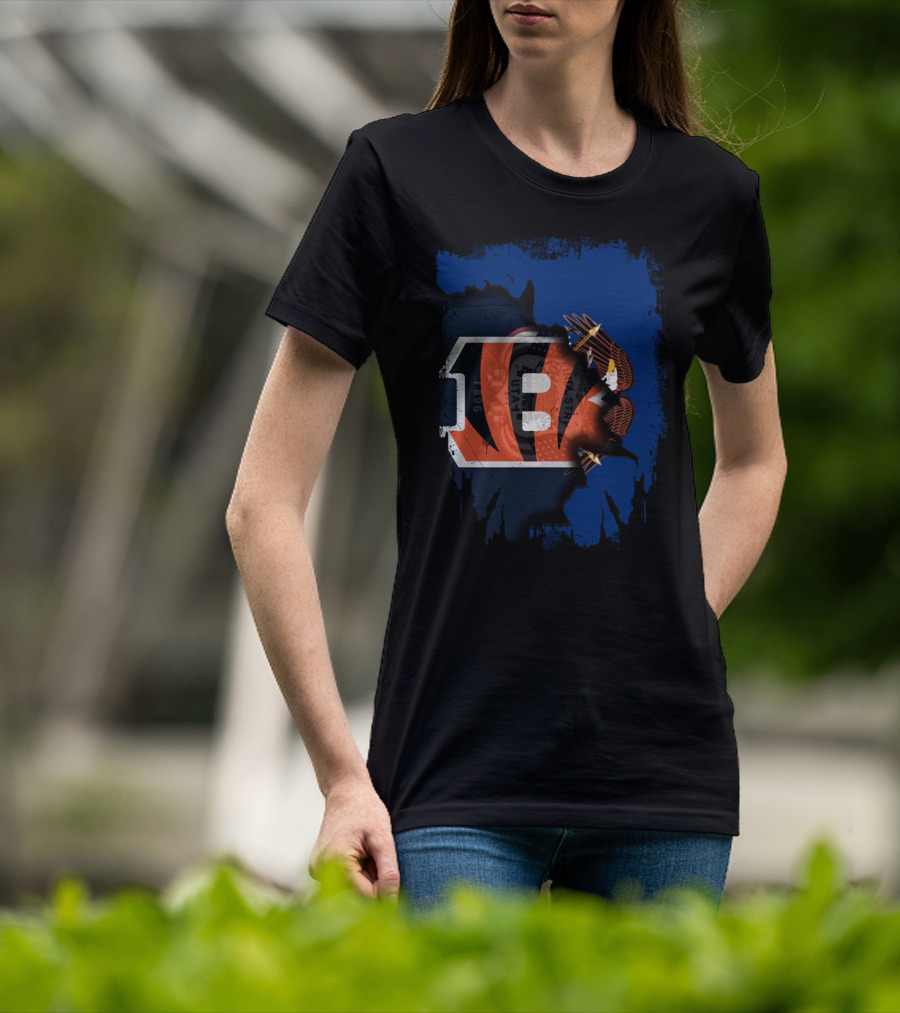 Utah Bengals Collaboration With American Eagle And Football Element T-Shirt