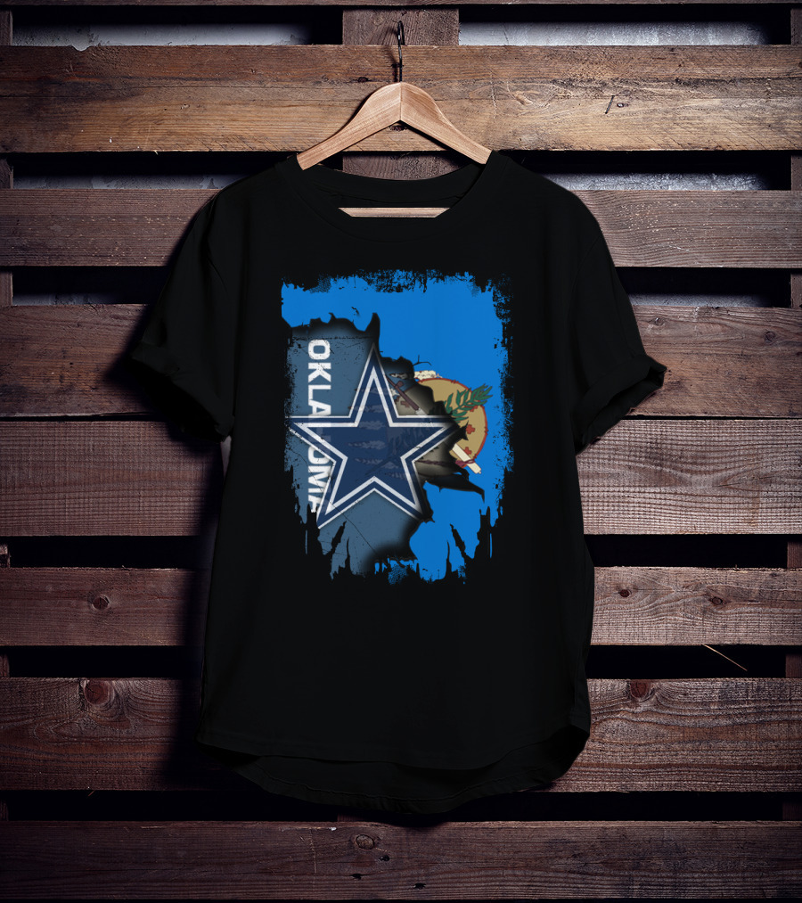Oklahoma State Pride Dallas Cowboys Mashup T-Shirt