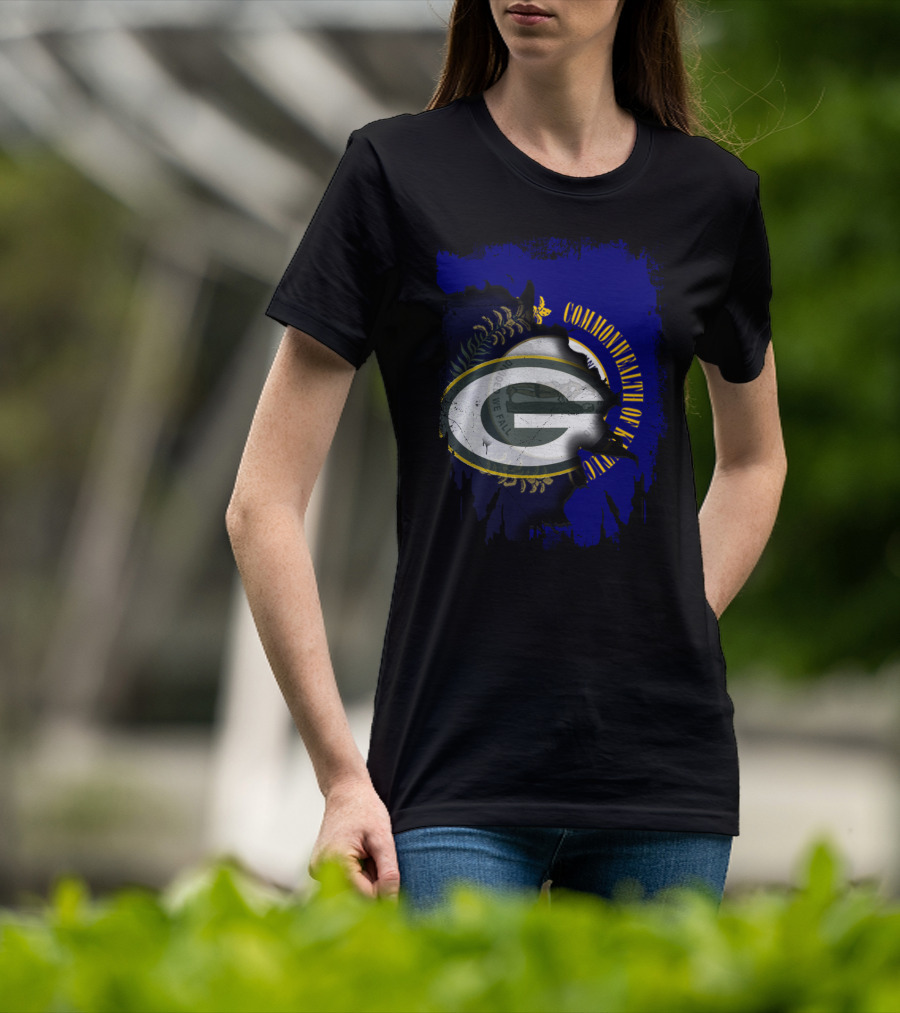 Commonwealth Of Kentucky Green Bay Packers T-Shirt