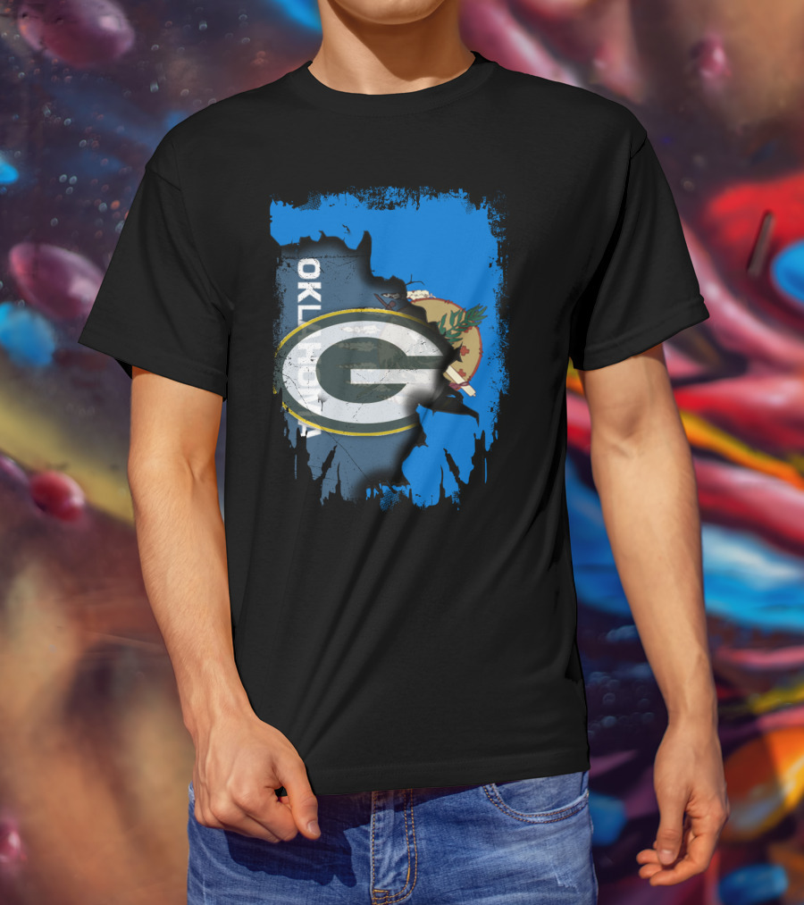 Oklahoma State With Green Bay Packers T-Shirt