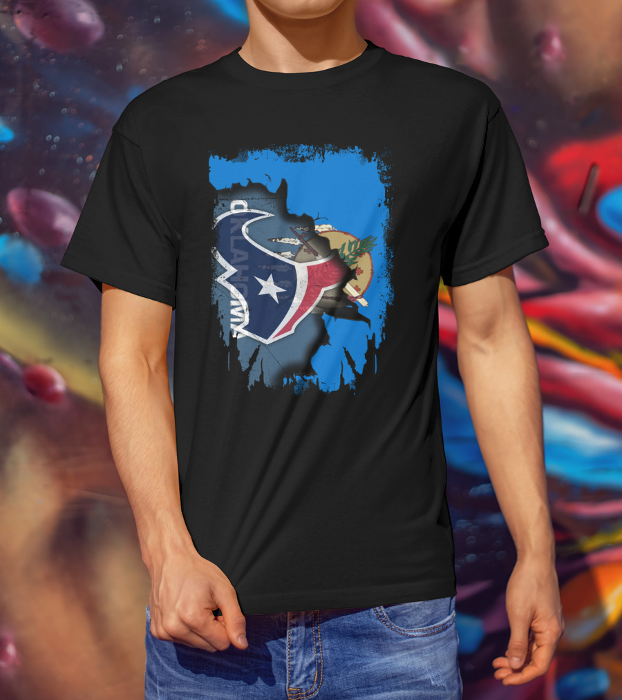 Oklahoma Texans Unity Flag T-Shirt