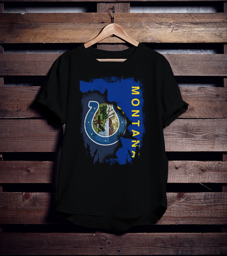 Together Montana Colts Iconic Symbol Collaboration T-Shirt
