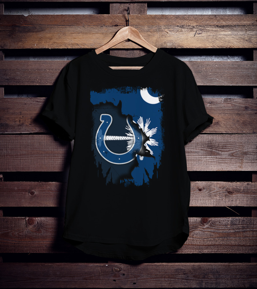 Together South Carolina Colts Palmetto Crescent Flag T-Shirt