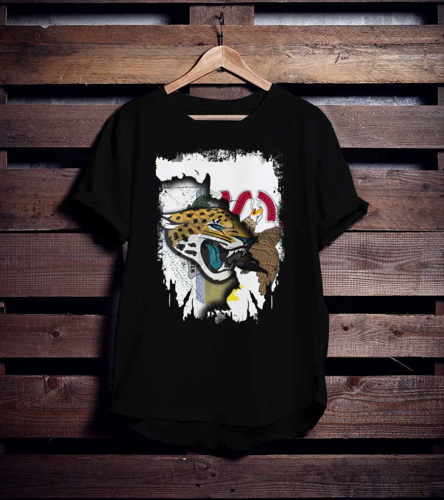 Together Illinois With Jaguars And State Flag T-Shirt