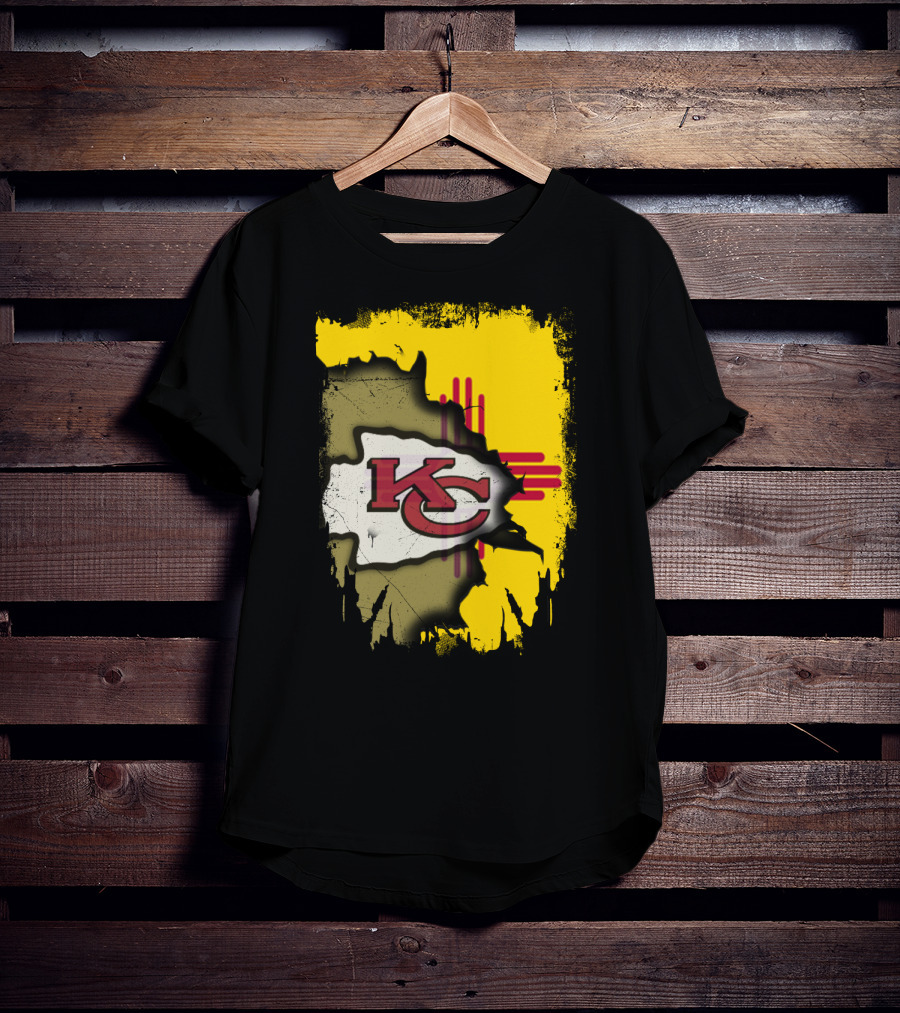 Kansas City Chiefs New Mexico Zia Symbol Together T-Shirt