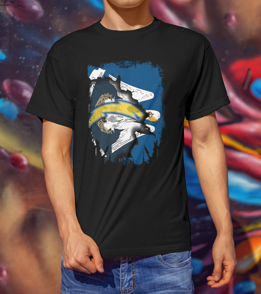 Together Louisiana Eagles Chargers Fusion T-Shirt