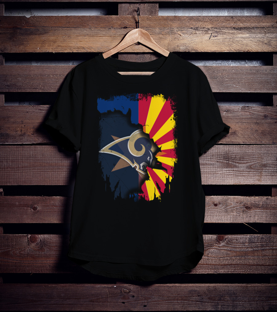 Arizona And Los Angeles Rams United T-Shirt