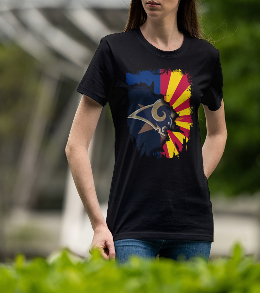 Arizona And Los Angeles Rams United T-Shirt