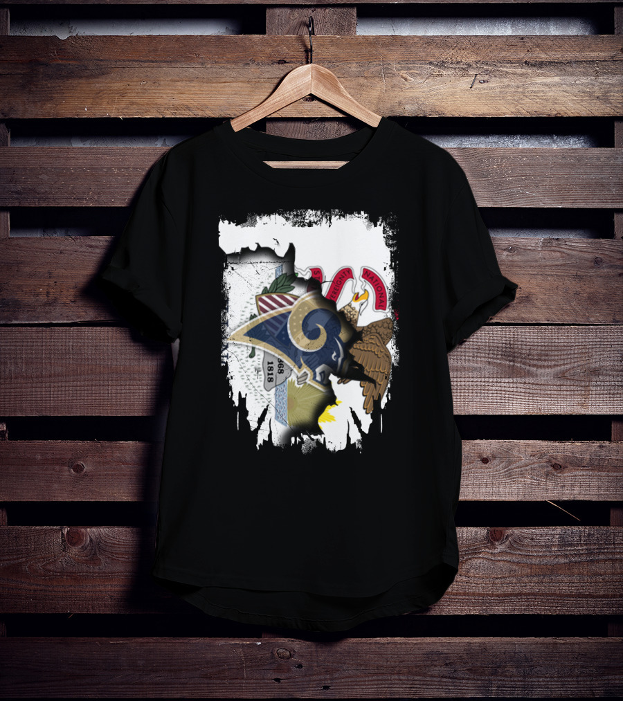Together Illinois Rams Heritage Vintage Emblem T-Shirt
