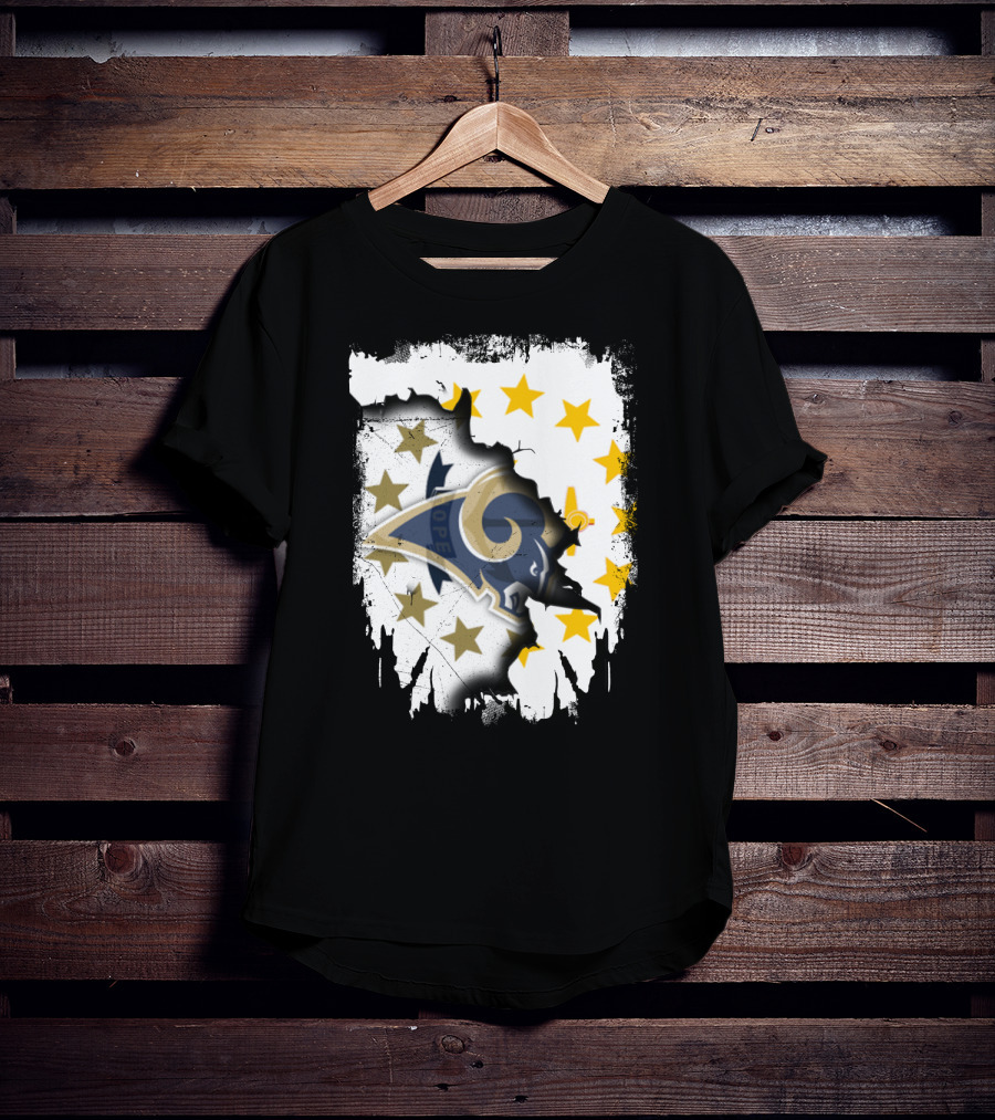 Together Rhode Island Rams Starburst Emblem T-Shirt