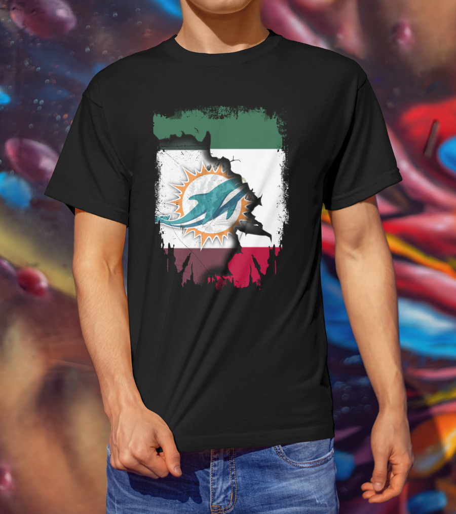 Mexico Dolphins Unity Emblem T-Shirt