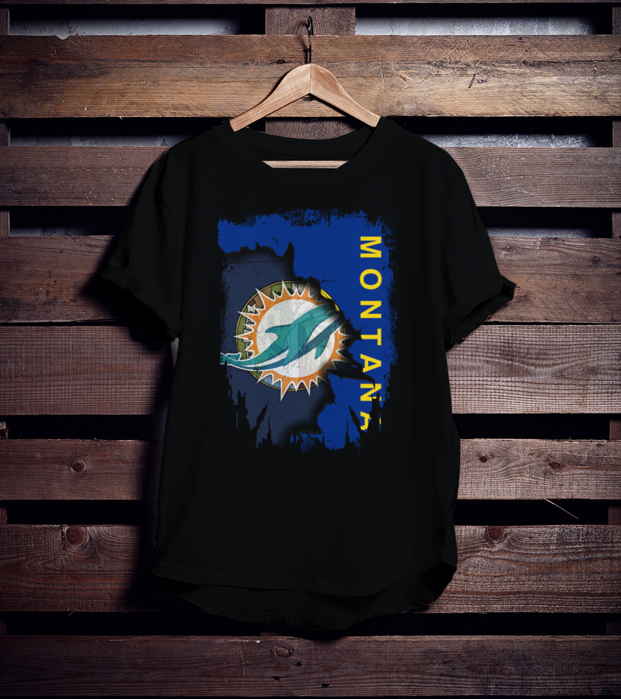 Montana Dolphins Fusion T-Shirt