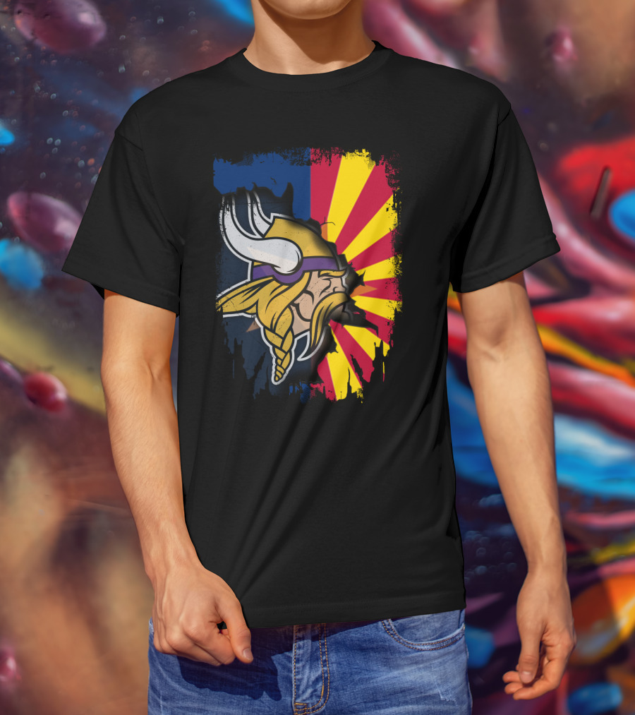 Together Arizona Vikings Nordic Pride T-Shirt
