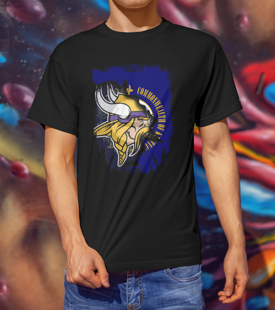 Commonwealth Of Kentucky Meets Viking Spirit T-Shirt