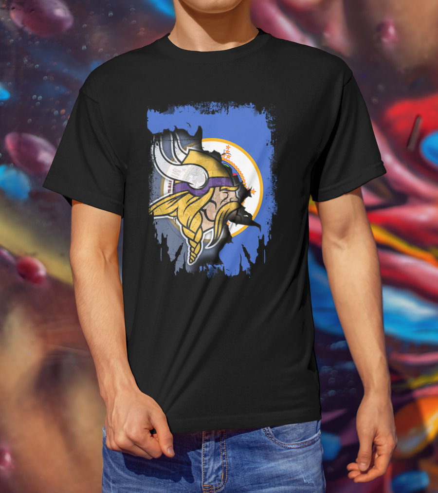 Together Minnesota Pride Vikings NFL Football T-Shirt