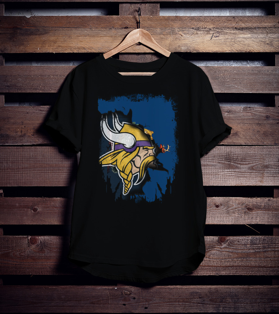 Vermont Vikings Heads Together Nordic Warrior T-Shirt
