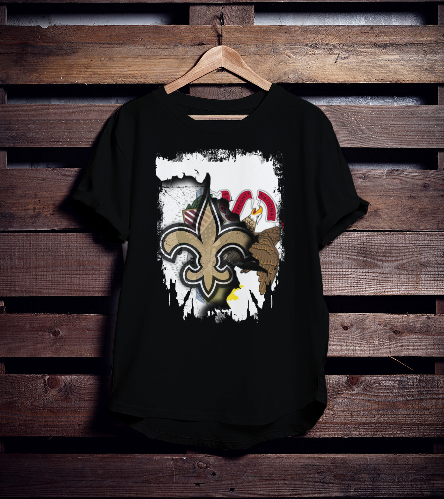 Illinois Together Fleur-de-Lis Saints T-Shirt