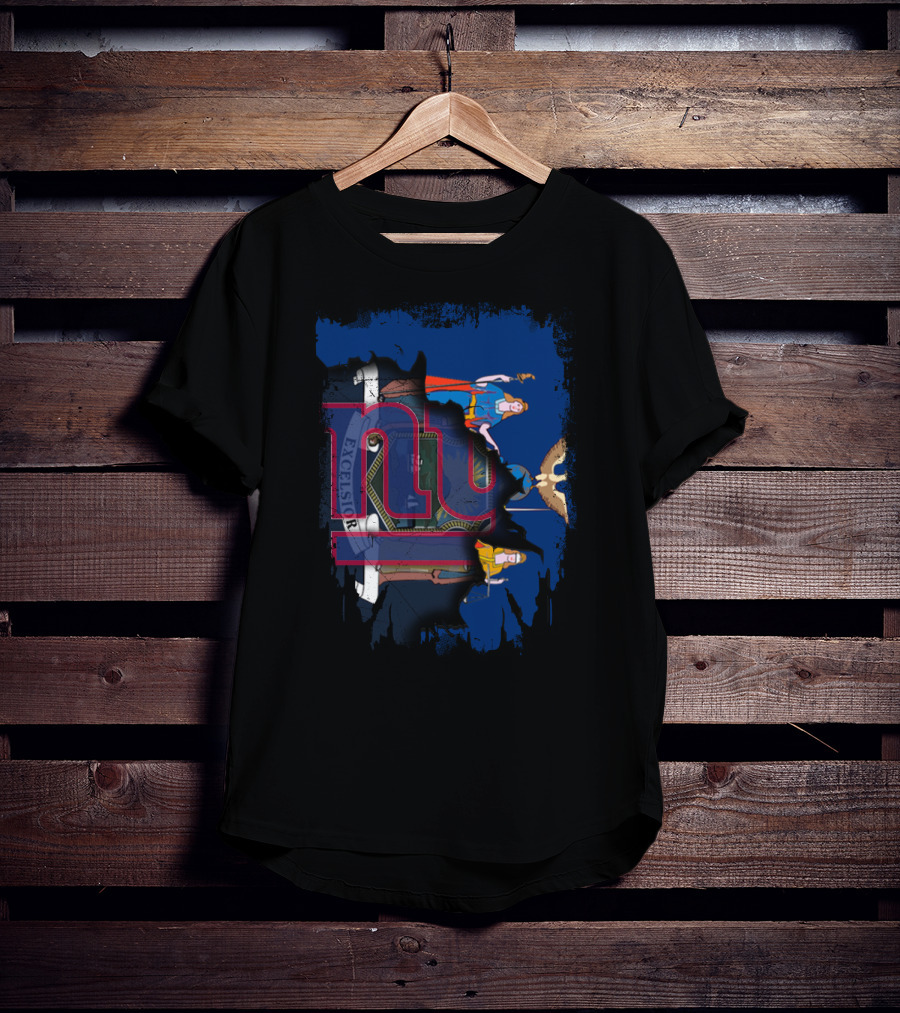 New York Giants Together Excelsior State Flag T-Shirt
