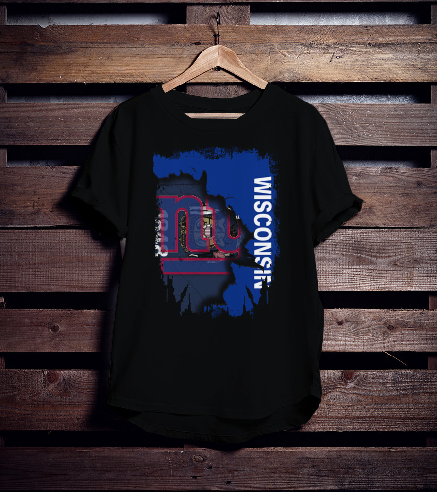 Wisconsin United With Giants T-Shirt