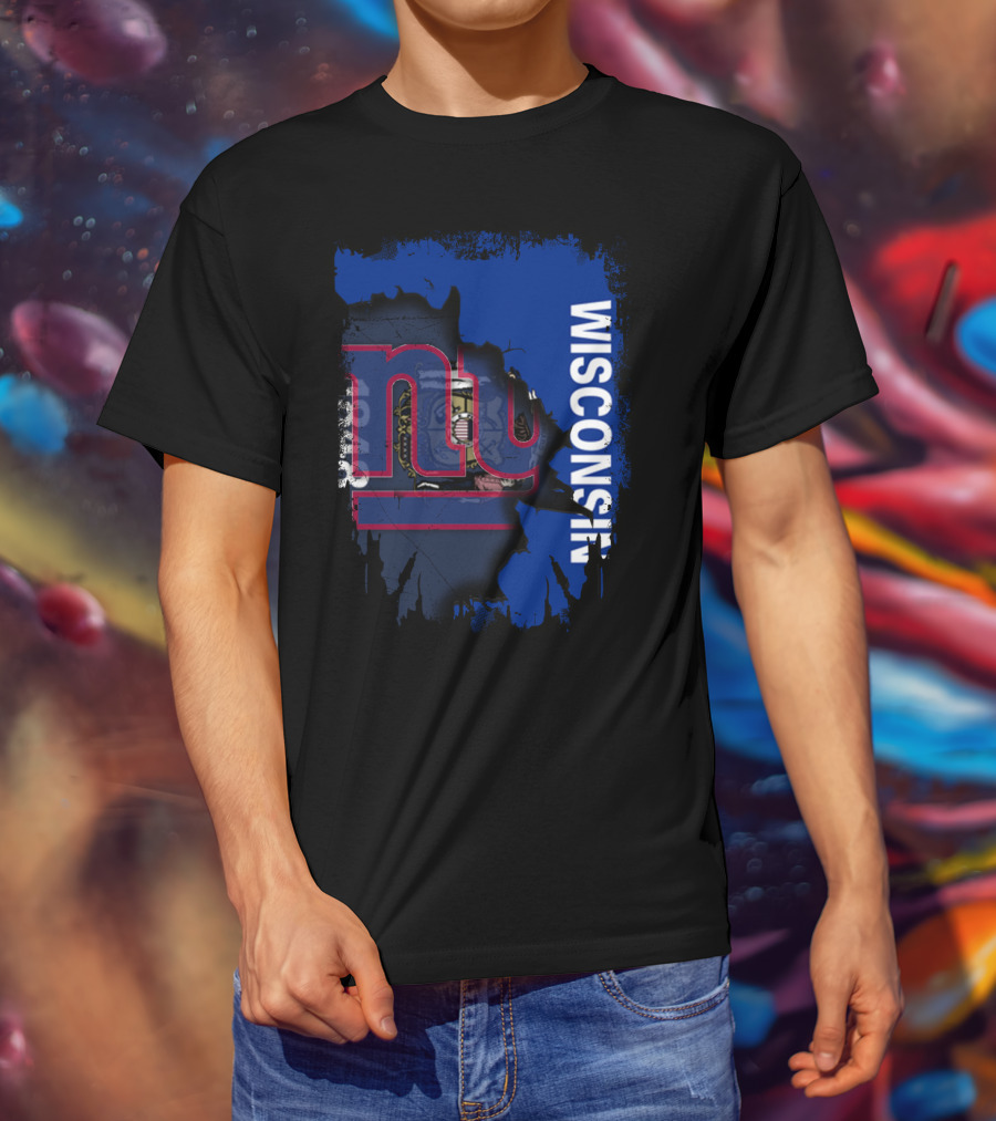 Wisconsin United With Giants T-Shirt