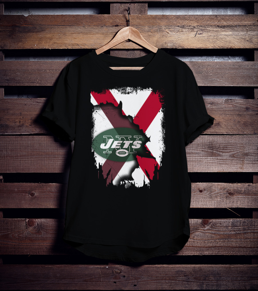 Together Alabama Jets Football Emblem T-Shirt