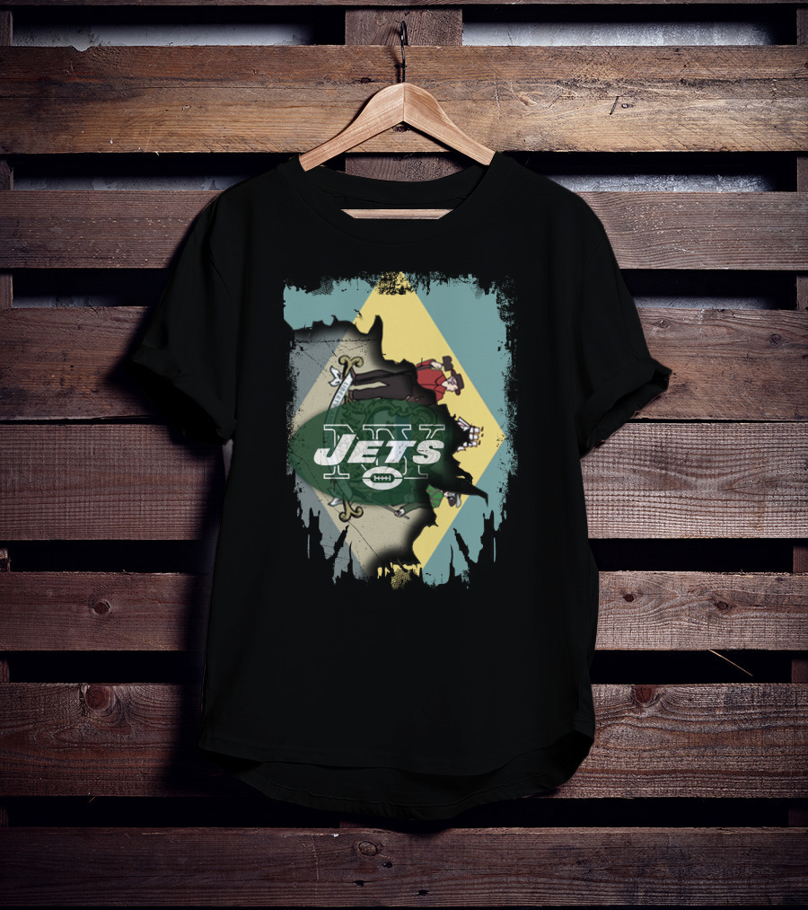 Delaware Jets Football Fusion T-Shirt