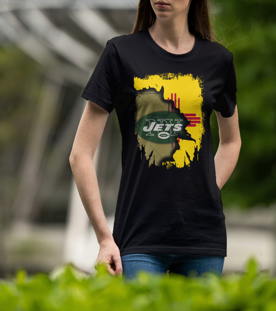New Mexico Pride Meets Jets Fan Passion T-Shirt
