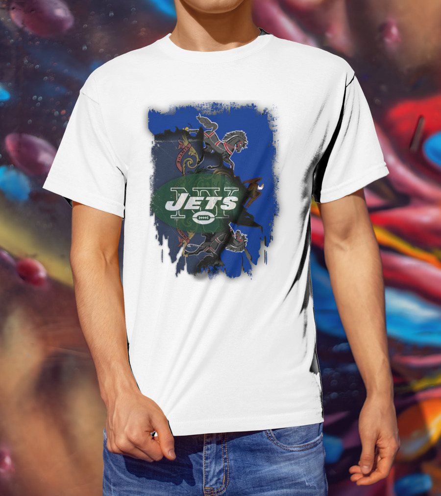 Jets Together Pennsylvania Crest Lions T-Shirt