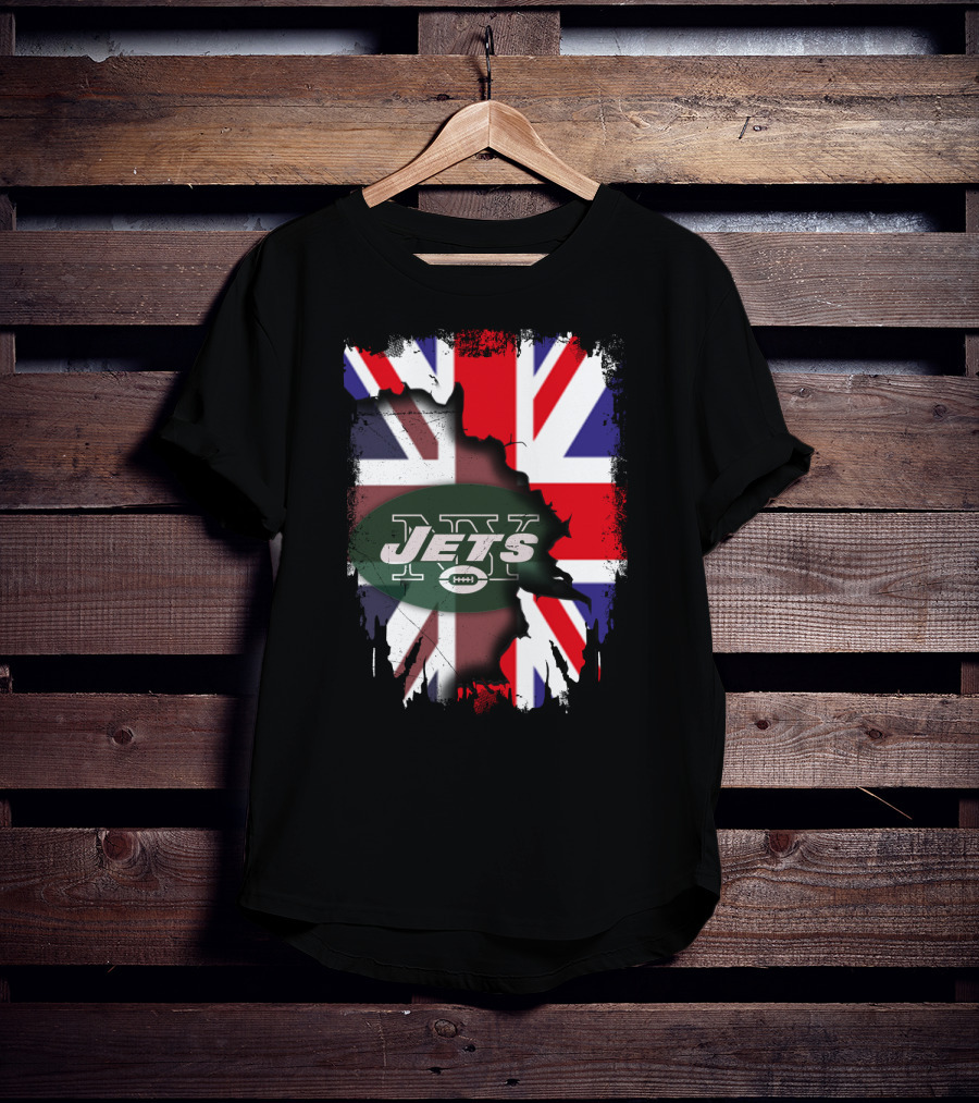 Jets United Kingdom Flag Fusion T-Shirt